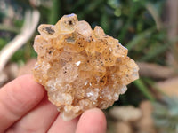 Natural Golden Limonite Quartz Clusters x 35 From Solwezi, Zambia - Toprock Gemstones and Minerals 