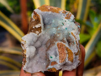 Natural Drusy Salrose With Chrysocolla And Malachite Specimens x 12 From Kakanda, Congo - Toprock Gemstones and Minerals 