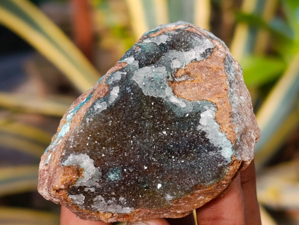 Natural Drusy Salrose With Chrysocolla And Malachite Specimens x 12 From Kakanda, Congo (Copy)