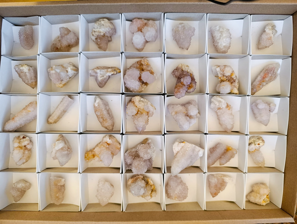 Natural Spirit Quartz Crystals x 35 From Boekenhouthoek, South Africa - Toprock Gemstones and Minerals 