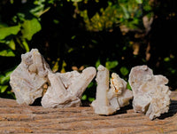 Natural Fairy and Amethyst Spirit Quartz Clusters x 24 From Boekenhouthoek, South Africa