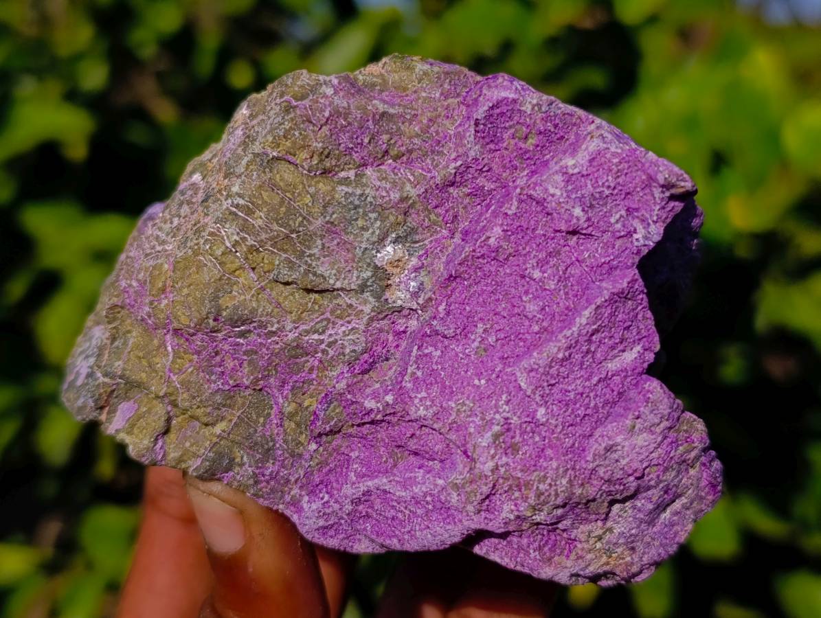 Natural Stichtite Cobbed Specimens x 4 From Barberton, South Africa - Toprock Gemstones and Minerals 