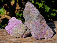 Natural Stichtite Cobbed Specimens x 4 From Barberton, South Africa