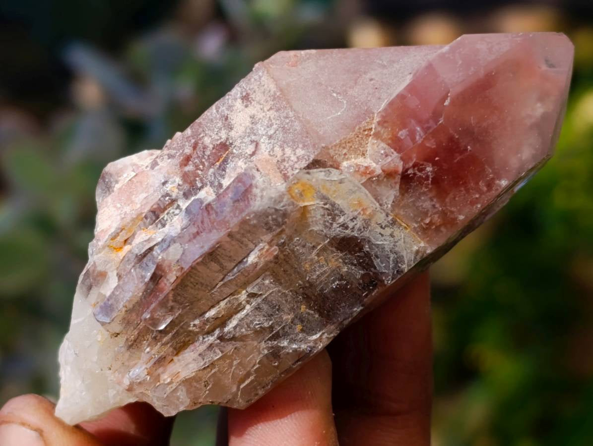 Natural Red Hematoid Quartz Clusters x 12 From Karoi, Zimbabwe - Toprock Gemstones and Minerals 