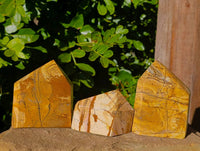 Polished Picture Stone Jasper Points x 3 From Ais-Ais, Namibia - Toprock Gemstones and Minerals 