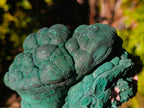 Natural Botryoidal Silky Malachite Specimen x 1 From Congo - Toprock Gemstones and Minerals 