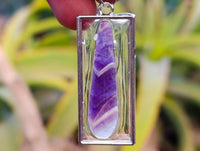 Hand Made Specially Selected Mixed Crystal Pendants - Set in Resin x 6 From Southern Africa