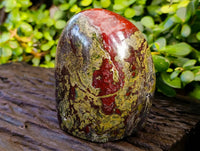 Polished Bastite Dragons Blood Standing Free Form x 1 From Tshipise, South Africa