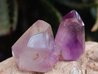 Polished Mini 'Jewellery' Window Amethyst Quartz Points x 70 From Akansobe, Madagascar