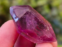 Polished Mini 'Jewellery' Window Amethyst Quartz Points x 70 From Akansobe, Madagascar