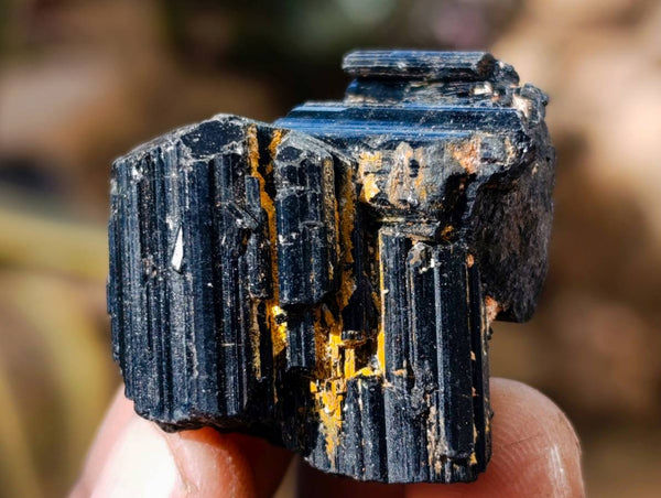 Natural Schorl Black Tourmaline Specimens x 2.1 Kg Lot From Zimbabwe - Toprock Gemstones and Minerals 