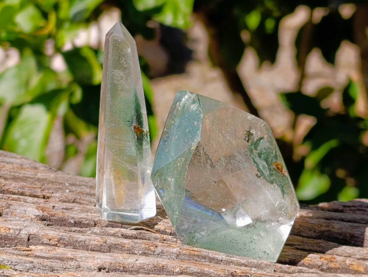 Polished Mix of Selected Crystals x 6 From Madagascar - Toprock Gemstones and Minerals 