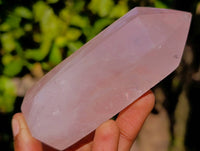 Polished Rose Quartz Points x 6 Ambatondrazaka, Madagascar