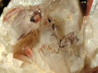 Natural Red Hematoid Quartz Clusters x 2 From Karoi, Zimbabwe