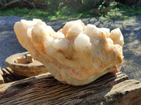 Natural Cascading Pineapple Candle Quartz Cluster x 1 From Madagascar