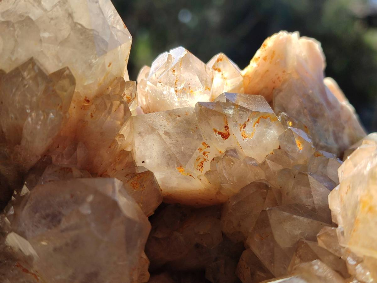 Natural Phantom Smokey Quartz Cluster x 1 From Luena, Congo - Toprock Gemstones and Minerals 