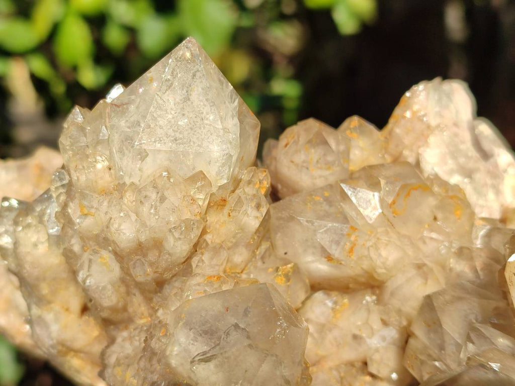 Natural Phantom Smokey Quartz Cluster x 1 From Luena, Congo - Toprock Gemstones and Minerals 