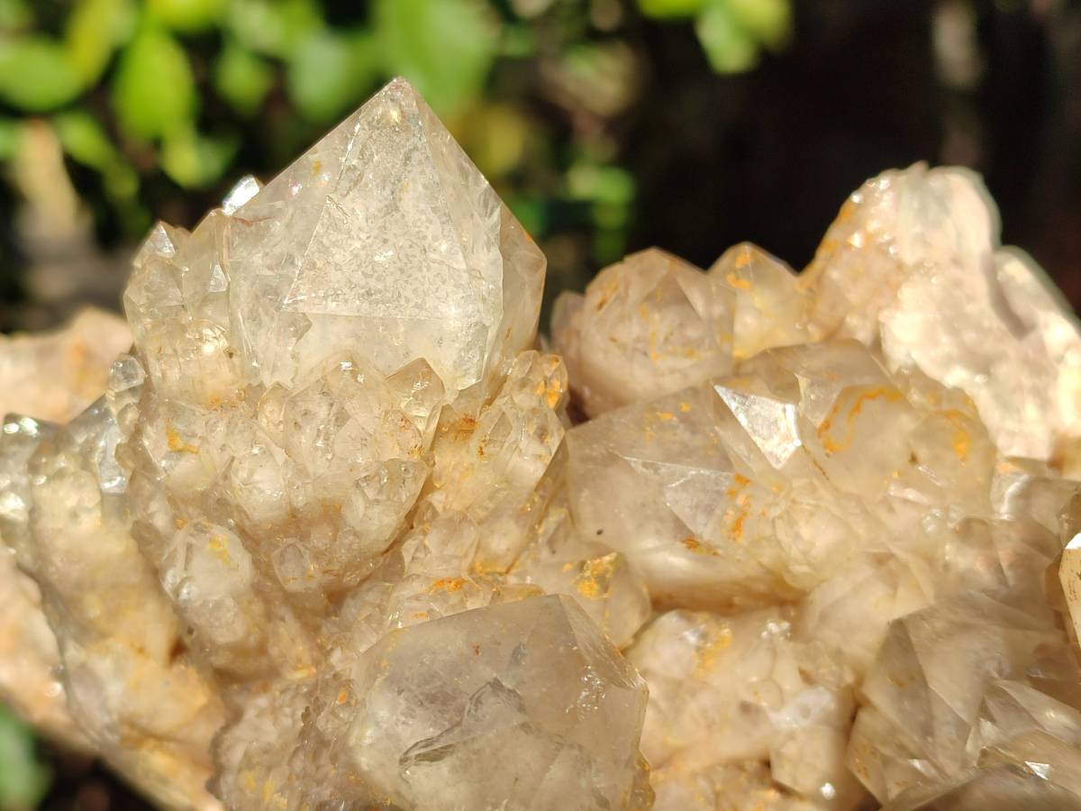 Natural Phantom Smokey Quartz Cluster x 1 From Luena, Congo - Toprock Gemstones and Minerals 