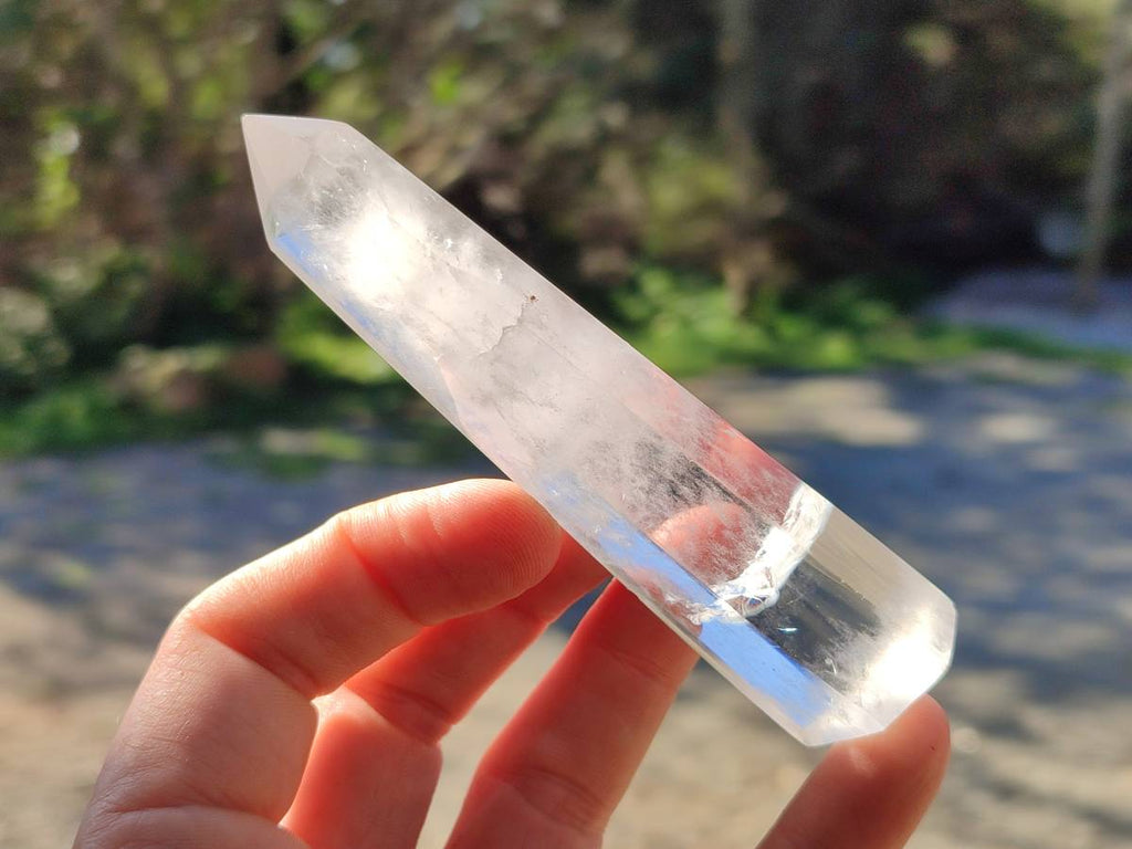 Polished Clear Quartz Crystals x 13 From Madagascar - Toprock Gemstones and Minerals 