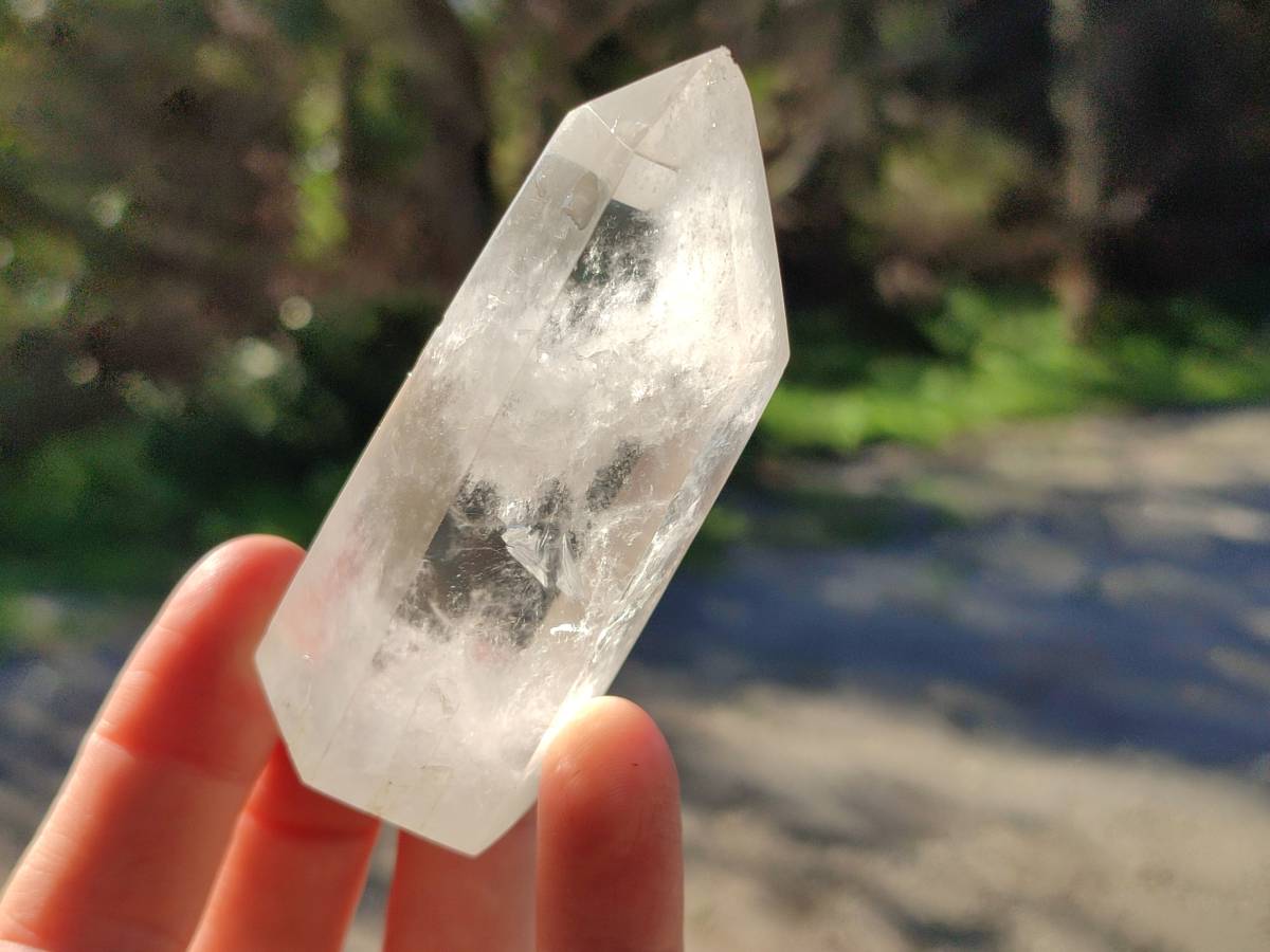 Polished Clear Quartz Crystals x 13 From Madagascar - Toprock Gemstones and Minerals 