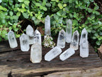 Polished Clear Quartz Crystals x 13 From Madagascar - Toprock Gemstones and Minerals 