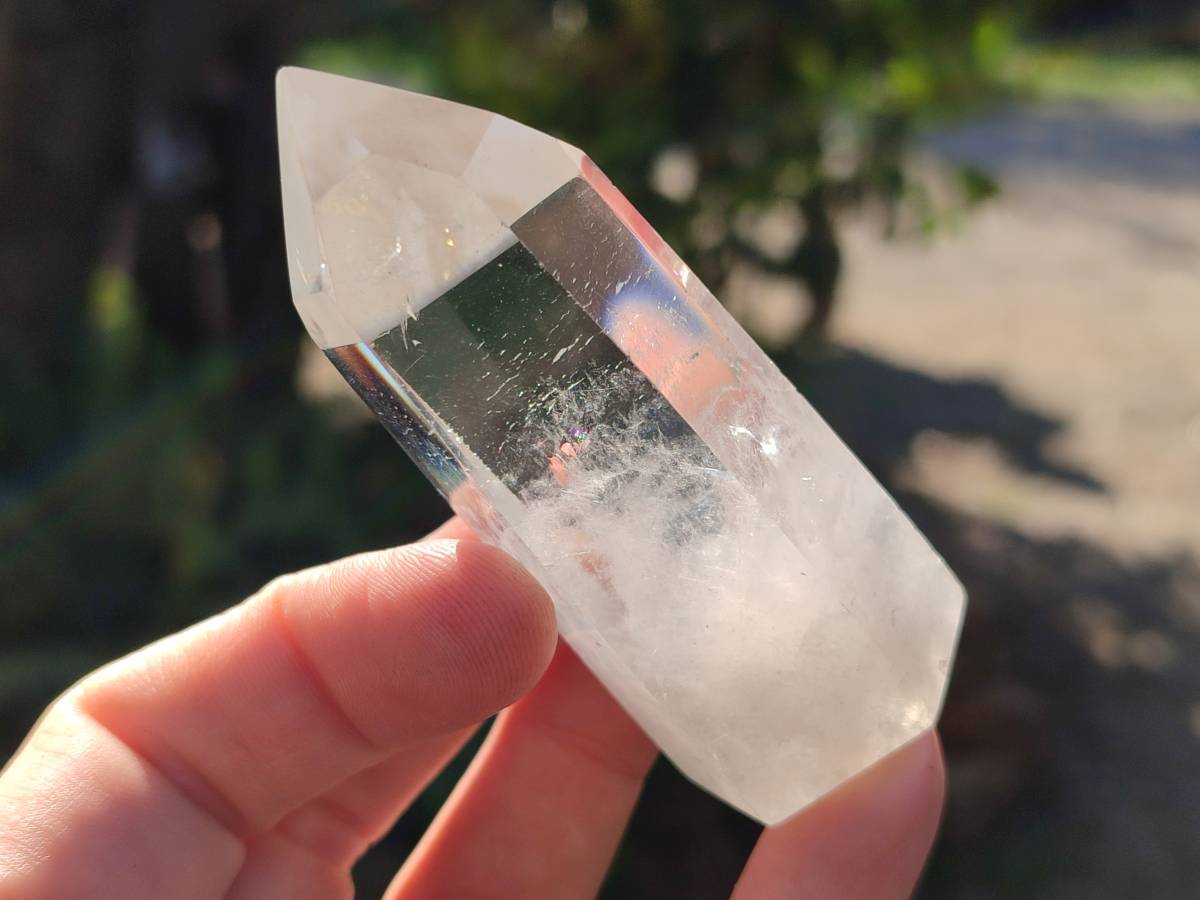 Polished Clear Quartz Crystals x 13 From Madagascar - Toprock Gemstones and Minerals 