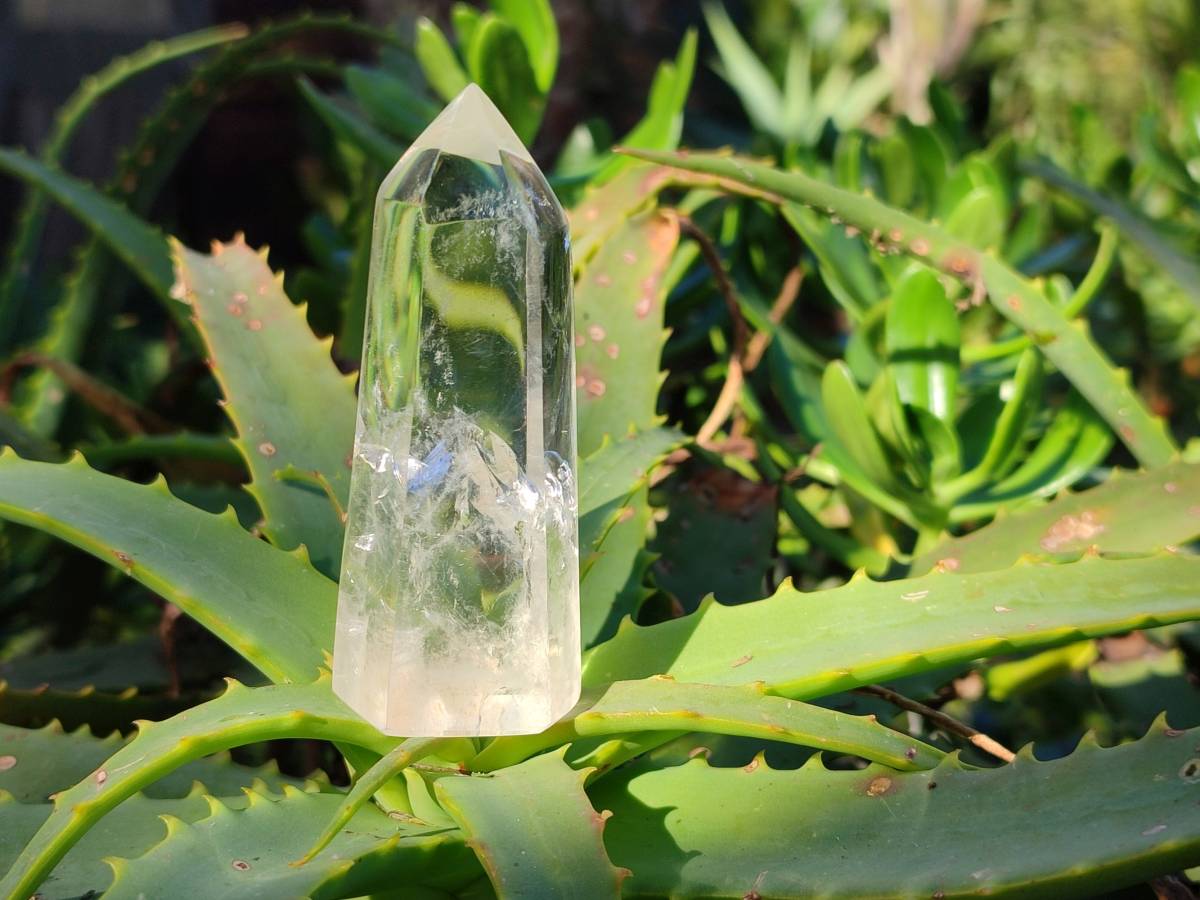 Polished Clear Quartz Crystals x 13 From Madagascar - Toprock Gemstones and Minerals 