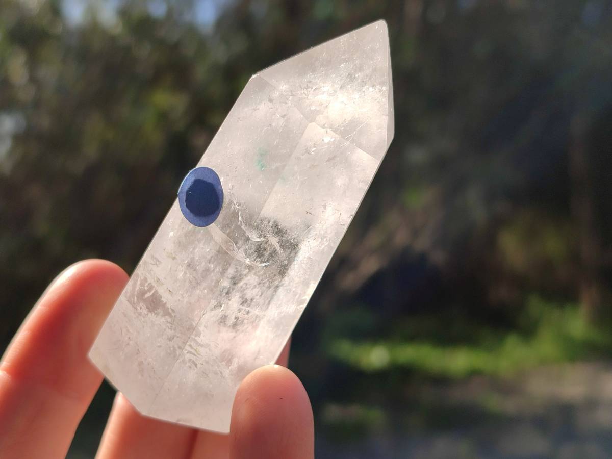 Polished Clear Quartz Crystals x 13 From Madagascar - Toprock Gemstones and Minerals 