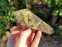 Polished Double Terminated Bastite Dragons Blood Stone Points x 4 From Tshipise, South Africa - Toprock Gemstones and Minerals 