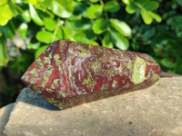 Polished Double Terminated Bastite Dragons Blood Stone Points x 4 From Tshipise, South Africa - Toprock Gemstones and Minerals 