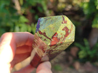 Polished Double Terminated Bastite Dragons Blood Stone Points x 4 From Tshipise, South Africa - Toprock Gemstones and Minerals 