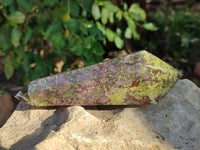 Polished Double Terminated Bastite Dragons Blood Stone Points x 4 From Tshipise, South Africa - Toprock Gemstones and Minerals 