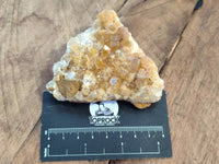 Natural Golden Limonite Quartz Clusters x 12 From Solwezi, Zambia