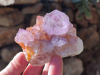 Natural Amethyst Spirit Quartz Clusters x 12 From Boekenhouthoek, South Africa - Toprock Gemstones and Minerals 