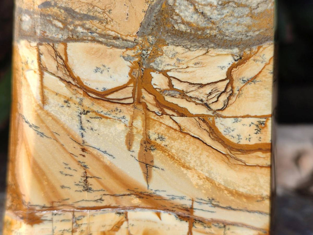 Polished Picture Stone Jasper Points x 2 From Ais-Ais, Namibia - Toprock Gemstones and Minerals 