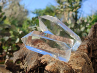 Polished Clear Quartz Crystals x 12 From Madagascar - Toprock Gemstones and Minerals 