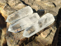 Polished Clear Quartz Crystals x 12 From Madagascar - Toprock Gemstones and Minerals 