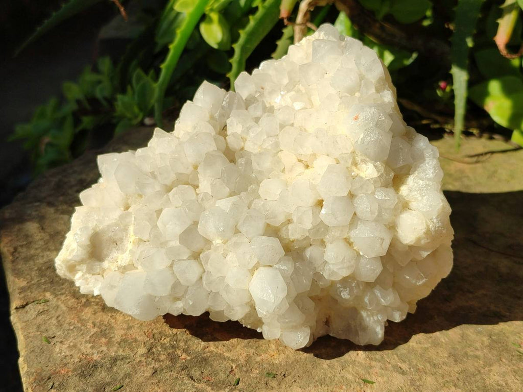 Natural Cascading Pineapple Candle Quartz Clusters x 2 From Madagascar - Toprock Gemstones and Minerals 