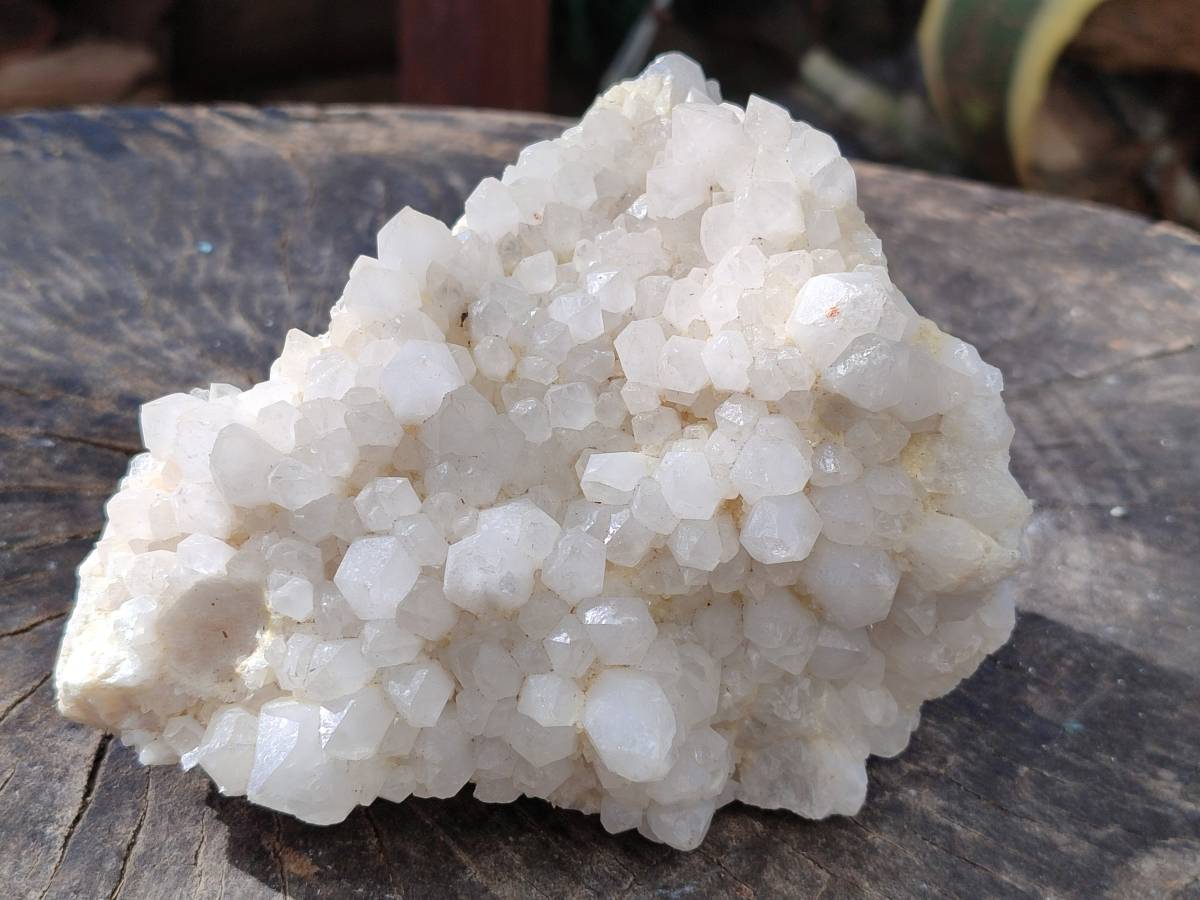 Natural Cascading Pineapple Candle Quartz Clusters x 2 From Madagascar - Toprock Gemstones and Minerals 