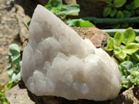Natural Cascading Pineapple Candle Quartz Clusters x 2 From Madagascar