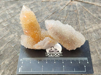 Natural Golden Limonite Coated Spirit Quartz Clusters x 35 From Boekenhouthoek, South Africa