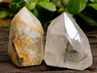 Polished Mix of Selected Crystals x 10 From Madagascar