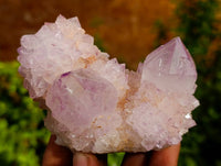 Natural Amethyst Spirit Quartz Clusters x 6 From Boekenhouthoek, South Africa
