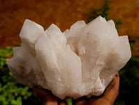 Natural Quartz Clusters x 2 From Madagascar