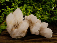 Natural Quartz Clusters x 2 From Madagascar