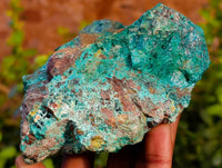 Natural Shattuckite Cobbed Cutting Material x 4 From Namibia - Toprock Gemstones and Minerals 