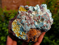 Natural Shattuckite Cobbed Cutting Material x 4 From Namibia - Toprock Gemstones and Minerals 