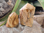 Polished Picture Stone Jasper Points x 3 From Ais-Ais, Namibia - Toprock Gemstones and Minerals 