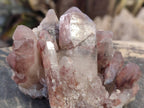 Natural Hematoid Quartz Clusters x 4 From Zimbabwe - Toprock Gemstones and Minerals 