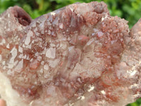 Natural Hematoid Quartz Clusters x 4 From Zimbabwe
